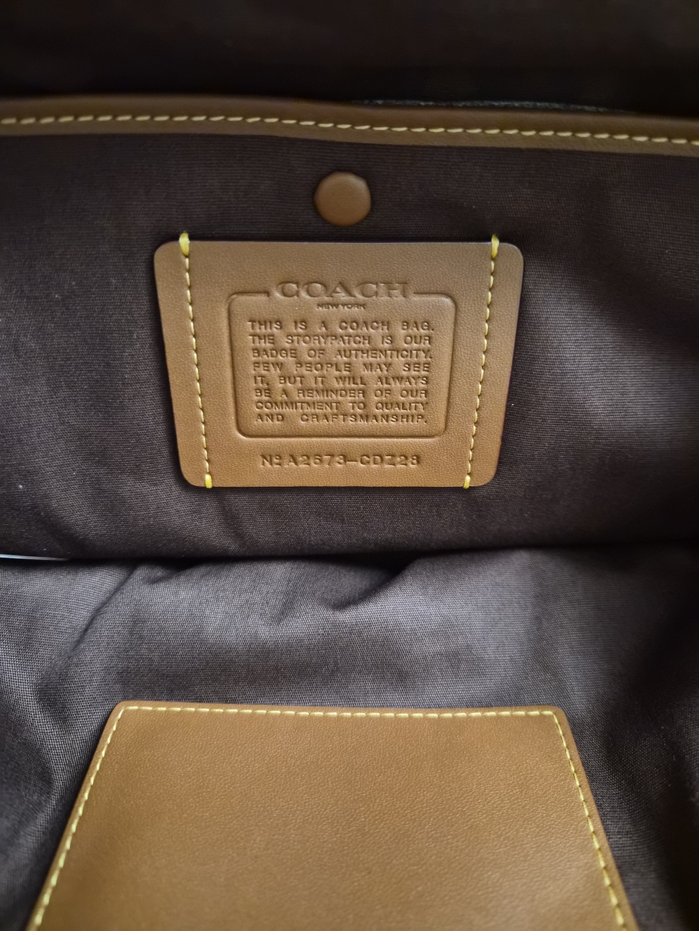 COACH KISSLOCK  Brown Woven Straw Frame-Top  Bag - Picture 6 of 6